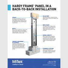 hardy shear wall panel in back to back