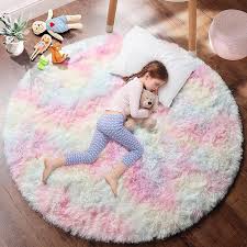 round area rug 5 x5 fluffy rugs for
