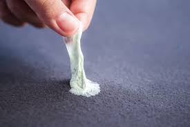 how to remove gum stains from various