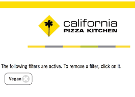 california pizza kitchen vegan options