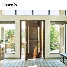 Double Glazed Exterior Wood Doors