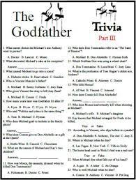 Built by trivia lovers for trivia lovers, this free online trivia game will test your ability to separate fact from fiction. This Godfather Trivia Game Covers All Three Godfather Movies
