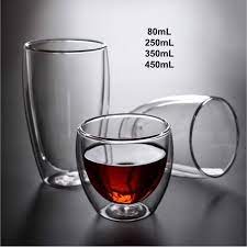 Double Wall Glass Cup Corporate Gifts