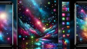 vibrant galaxy s24 wallpapers