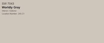 Worldly Gray Sw 7043 A Fantastic Gray