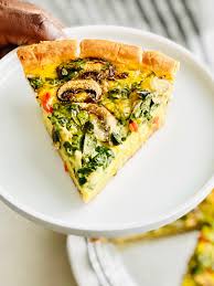 just egg quiche the vgn way