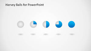 Harvey Ball Shapes For Powerpoint