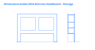 ikea brimnes headboard storage