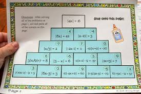 Absolute Value Equations Activity
