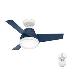indoor indigo blue ceiling fan