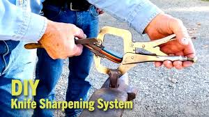 video diy knife sharpening system