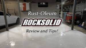 rust oleum rocksolid garage floor