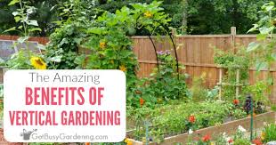 Benefits Of Vertical Gardening