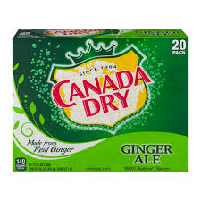 save on canada dry ginger ale 20 pk