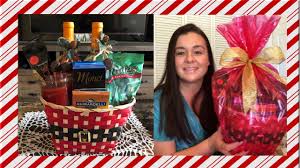 wine gift basket on a budget