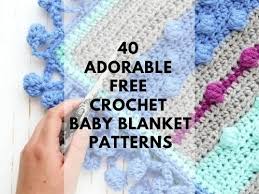 Adorable Crochet Baby Blanket Patterns