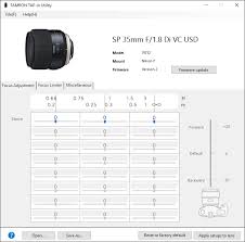 Tamron Tap In Console