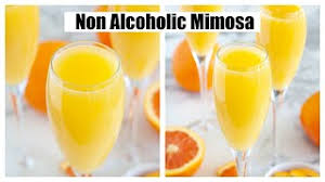 non alcoholic mimosa you