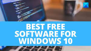 free software and programs every pc