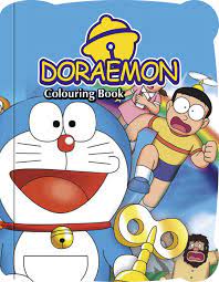 doraemon cartoon colouring book