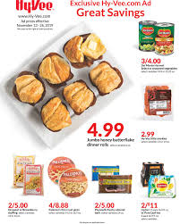 Best hy vee thanksgiving dinner to go 2019 from a season to savor hy vee serves up meals for thanksgiving.source image: Hyvee Ad Circular 11 13 11 26 2019 Rabato
