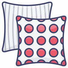 Fabric Pillow Cushion Cushions Icon