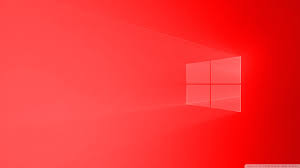 Red Windows 10 Wallpaper posted by Zoey ...
