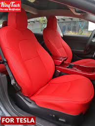 Black with red piping, black with white piping, black with black the seat covers have been specifically designed for tesla model 3 seats. Car Seat Covers For Tesla Model 3 S Half Surround Waterproof Leather Seat Protector With Air Holes Custom Inerior Accessories Aliexpress