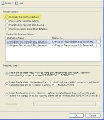 re sql server database and