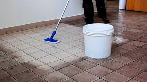 how to clean deep hard dirt tile