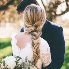 If you like this easy wedding braid hairstyle ft mhot hair extensions ❤️ bridal hairstyles , please, give it a thumbs up : Check Out These Awesome Tips For Braided Wedding Hair