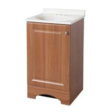 ( 3.0 ) out of 5 stars 1 ratings , based on 1 reviews current price $559.00 $ 559. Glacier Bay 18 50 In W Bath Vanity In Golden Pecan With Cultured Marble Vanity Top In White With White Basin Gb18p2 Wa The Home Depot