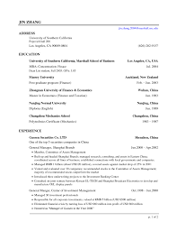 Corporate Banker Sample Resume Hospital Administration Cover