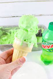 mountain dew ice cream no churn