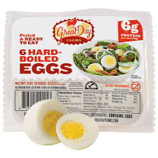 How long should you boil an egg to get it hard boiled? Great Day Farms Hard Boiled Eggs Half Dozen Walmart Com Walmart Com