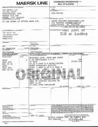 Dhl issues its own transportation document (bill of lading, air waybill or consignment . Bill Of Lading Sample New 13 Bill Of Lading Templates Excel Pdf Formats Bill Of Lading Stationery Templates Bills