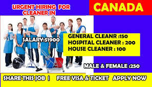 Domestic House Cleaner Wanted In Canada Apply Now