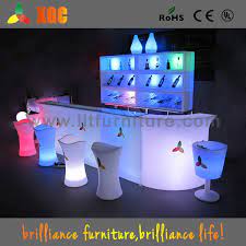 china led light up outdoor furniture