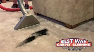 removing paint from carpet you