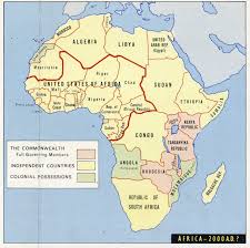 • atlantic ocean • ethiopia • northern rhodesia • rio de oro. Atlas Of The Colonization And Decolonization Of Africa Vivid Maps