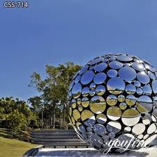 Stainless Steel Sphere Outdoor Modern