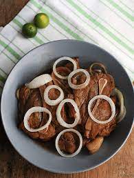 pork bistek alog filipino style