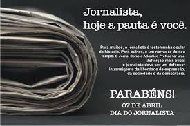 Portal Sem Fronteiras - Notícias 100% Culturais! / Dia do Jornalismo