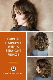 Our review includes short haircuts and hairstyles with short and elongated bangs, interesting hair color solutions and hair texture ideas for straight and curly hair. 50 Bangs Curly Hairstyles For Any Occasion Look Fashionable Always