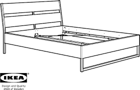 trysil bed frame