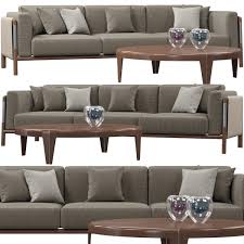3d model giorgetti urban sofa table