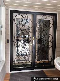 Ornamental Security Door Aj Wrought Iron