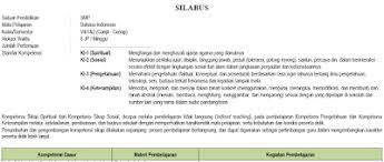 Rpp dan silabus bahasa indonesia smp … Silabus Bahasa Indonesia Smp Semester Ganjil Kumpulan Informasi