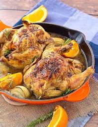 cornish game hen recipe with orange