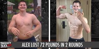 alex lost 72 pounds